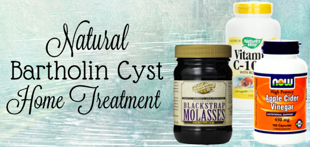 What are some natural treatments for Bartholin cysts?