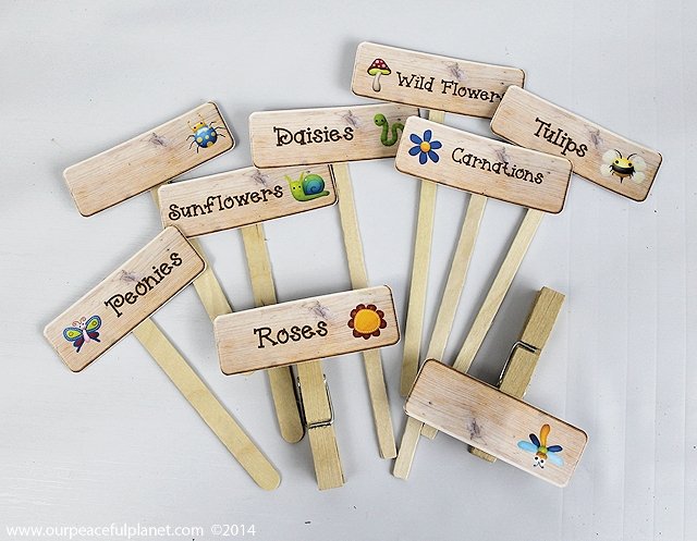 This fun kids garden kit with free printables is made using simple supplies, including fake flowers and large “seeds” that are easy to find. Instant garden!