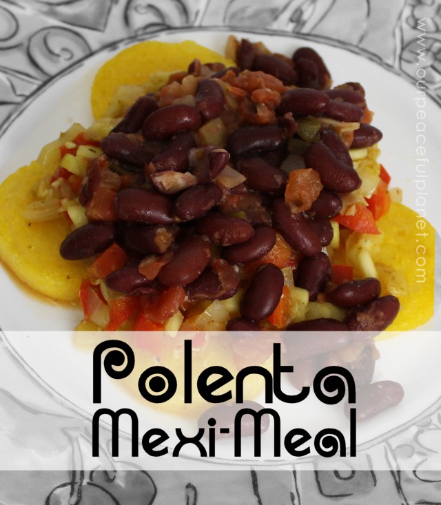  This delicious and spicy Mexican recipe is just one of many ways you can use polenta which is basically boiled cornmeal. You can buy it ready made!