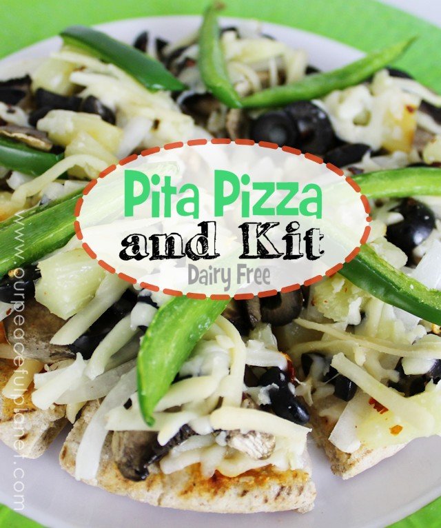 These mini pita pizza is quick to make, delicious and good for you! We also show you how to create kit full of simple ingredients to keep in your fridge. Then you can whip them up quick and bake or if desired you can freeze them for popping into the oven later. 