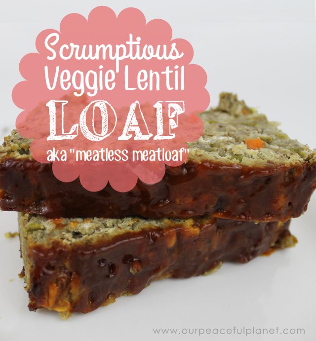 Want a healthy meatloaf substitute? Try this Scrumptious Veggie Lentil Loaf! It’s DELICIOUS and firm and can be served as is or made into sandwiches. If you’re trying to eat healthier this is a perfect addition to your meal plans. 