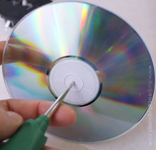 DIY CD DVD Clocks 3