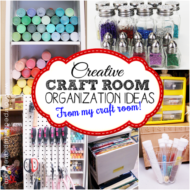 The Most Creative Craft Room Organization Ideas