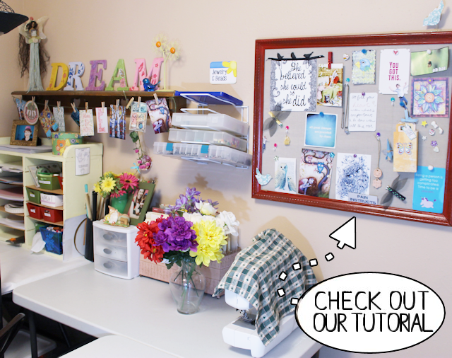 25 Small Craft Room Ideas to Fuel Your Creativity