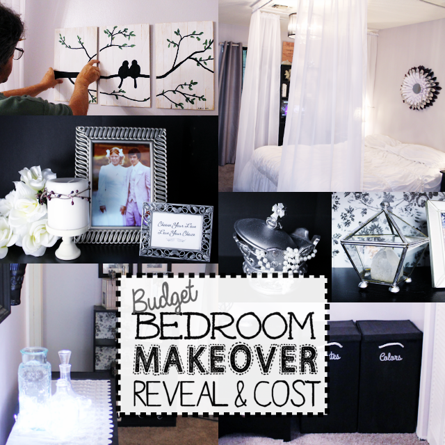 Get inspired with the final gorgeous reveal in our Budget Bedroom Makeover Series! We'll also tell you what the total cost was for us to redo the bedroom.