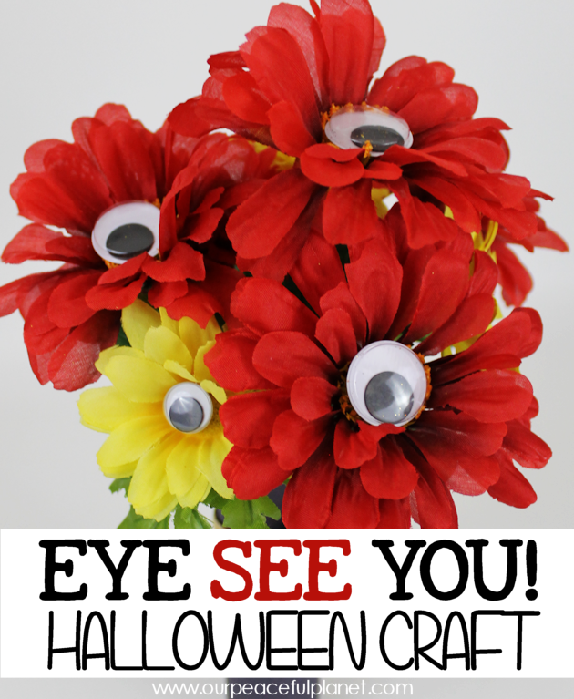 Eye See You! Easy Halloween Craft2c