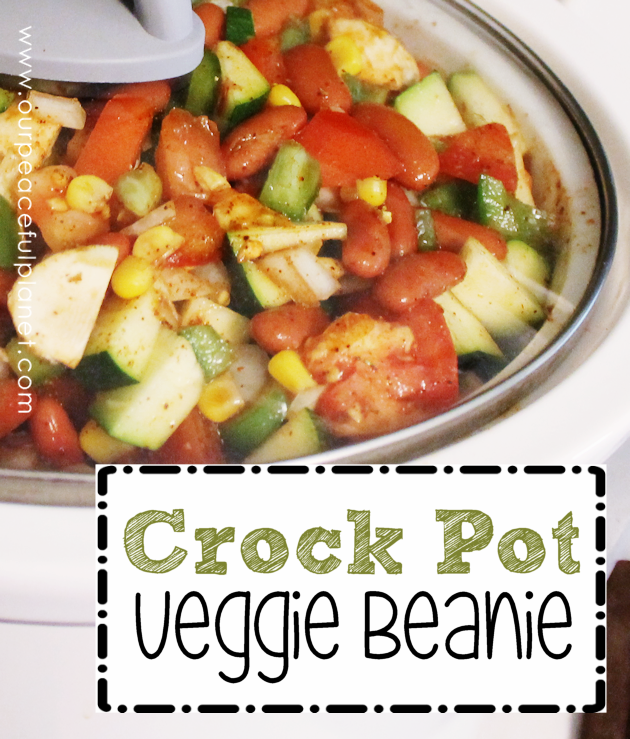 If you're looking for vegan crock pot recipes this one is as good leftover as it is right out of the pot. Fresh veggies, lost of mushrooms and kidney beans!