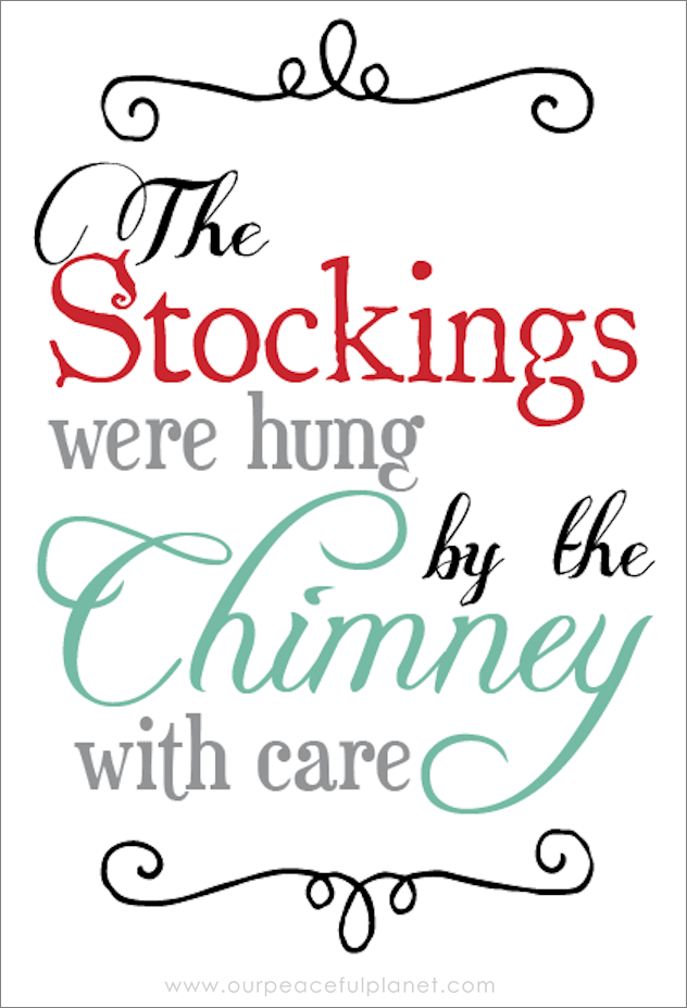 The Stockings Were Hung Quotation