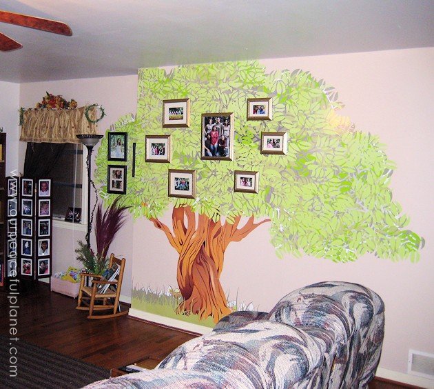 Tree decals are a unique way to decorate! So if you're a tree hugger try taking it one step further and bring them into your home and onto your walls.