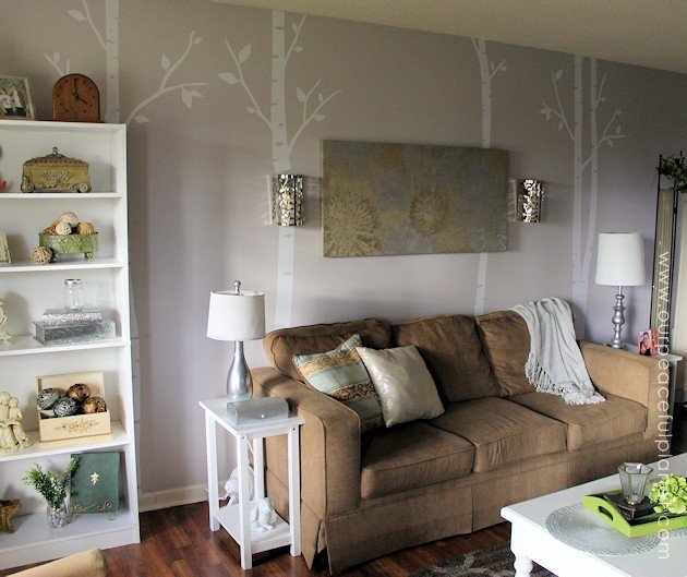 Tree decals are a unique way to decorate! So if you're a tree hugger try taking it one step further and bring them into your home and onto your walls.