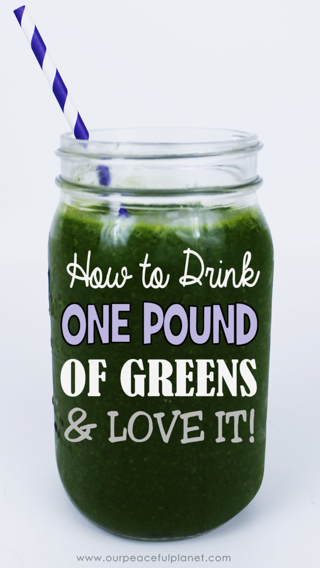 With our green smoothie recipe you'll learn how to easily take in large amounts of dark greens with one quick and delicious drink. Your body will love you!