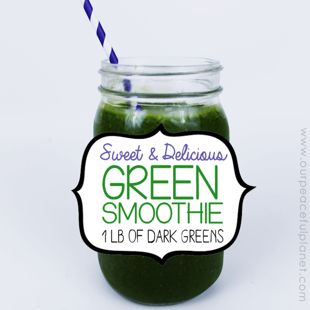 With our green smoothie recipe you'll learn how to easily take in large amounts of dark greens with one quick and delicious drink. Your body will love you!