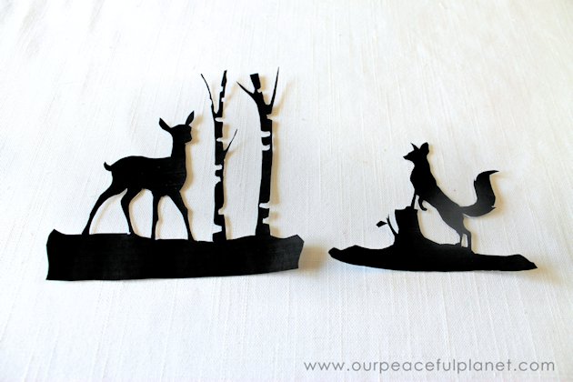 Not your typical mason jar light, these wondrous woodland silhouettes will bring a whimsical touch of nature into your home. Get your free download now!