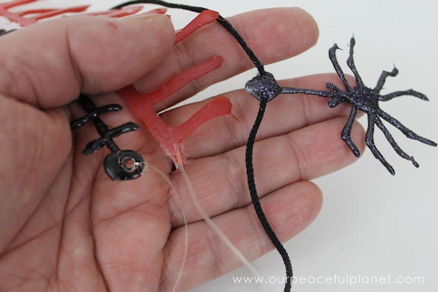 Makes this fun and creepy Gothic jewelry using hot glue! Grab our free printable patterns or come up with your own. Great for kids, adults and Halloween!