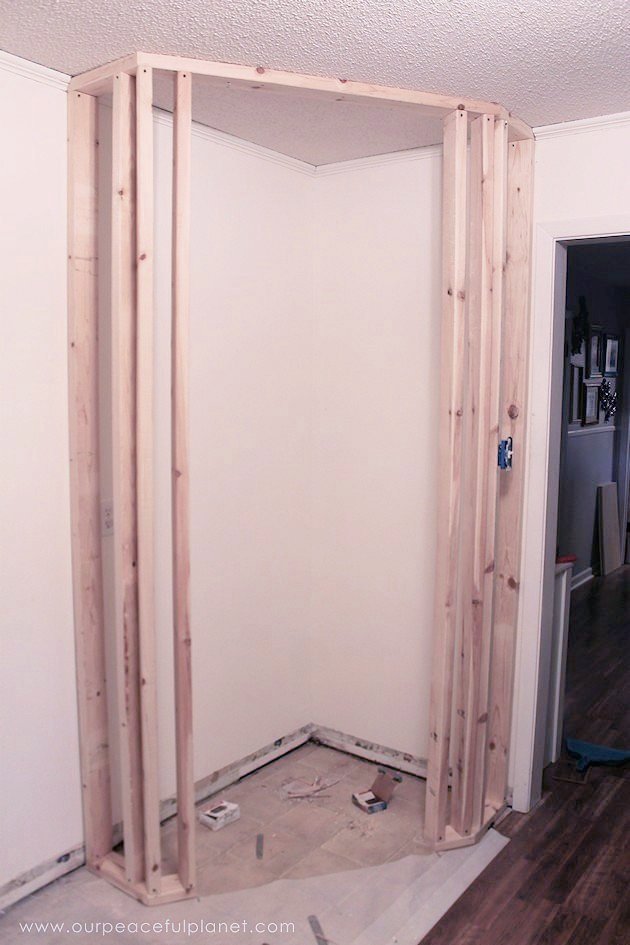 Convenience With A Simple Diy Pantry, Building Corner Pantry Shelves