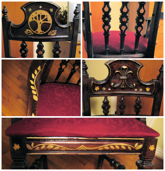 My Magical Wooden Chair Makeover