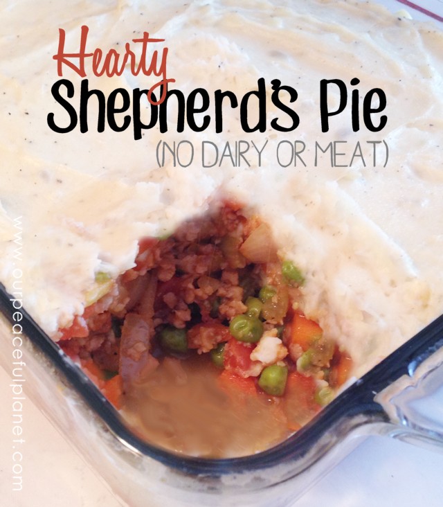 Hearty Shepherds Pie