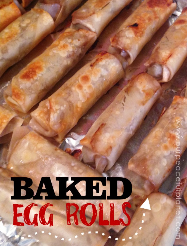 Baked Egg Roll