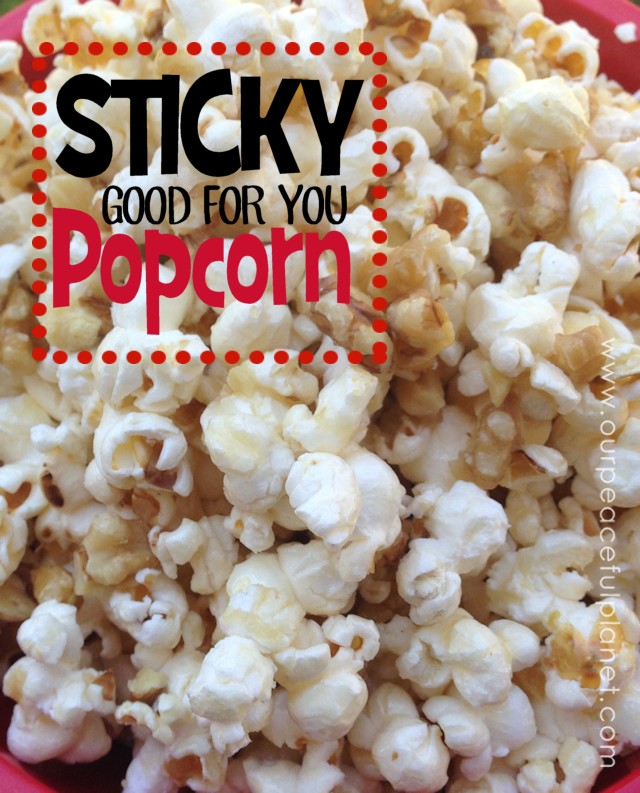 Sticky Good For You Popcorn 1