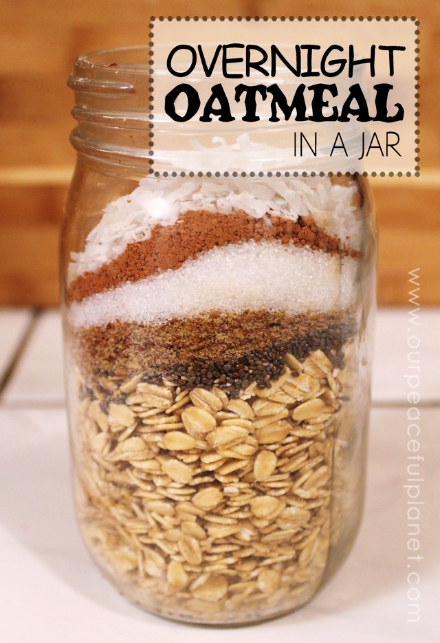 Overnight Oatmeal In a Jar