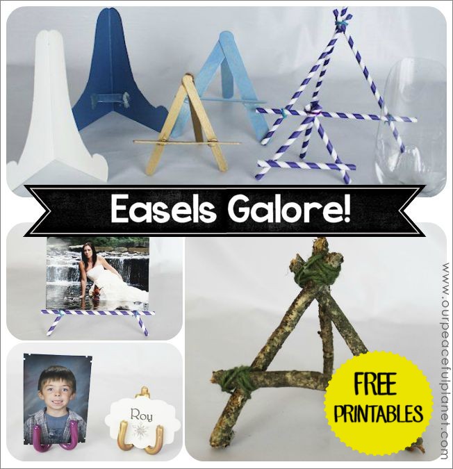 Make Your Own Easels
