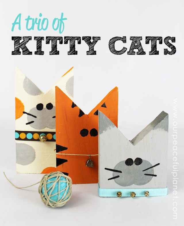 Make This Darling Trio of Kitty Cats! 