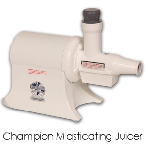 Champion Masticating Juicer