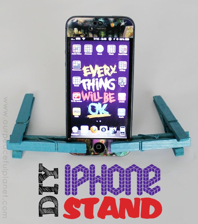 DIY iphone Stand
