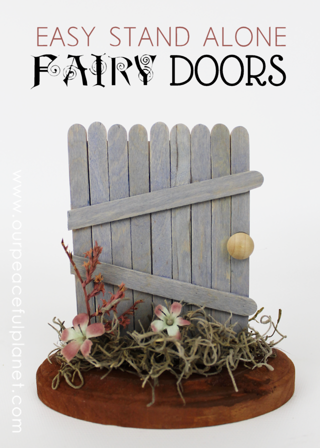 Easy Stand Alone Fairy Doors